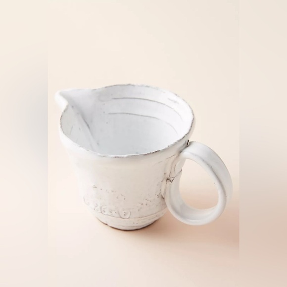 Anthropologie The Glenna Italian Earthenware Creamer - Picture 3 of 5